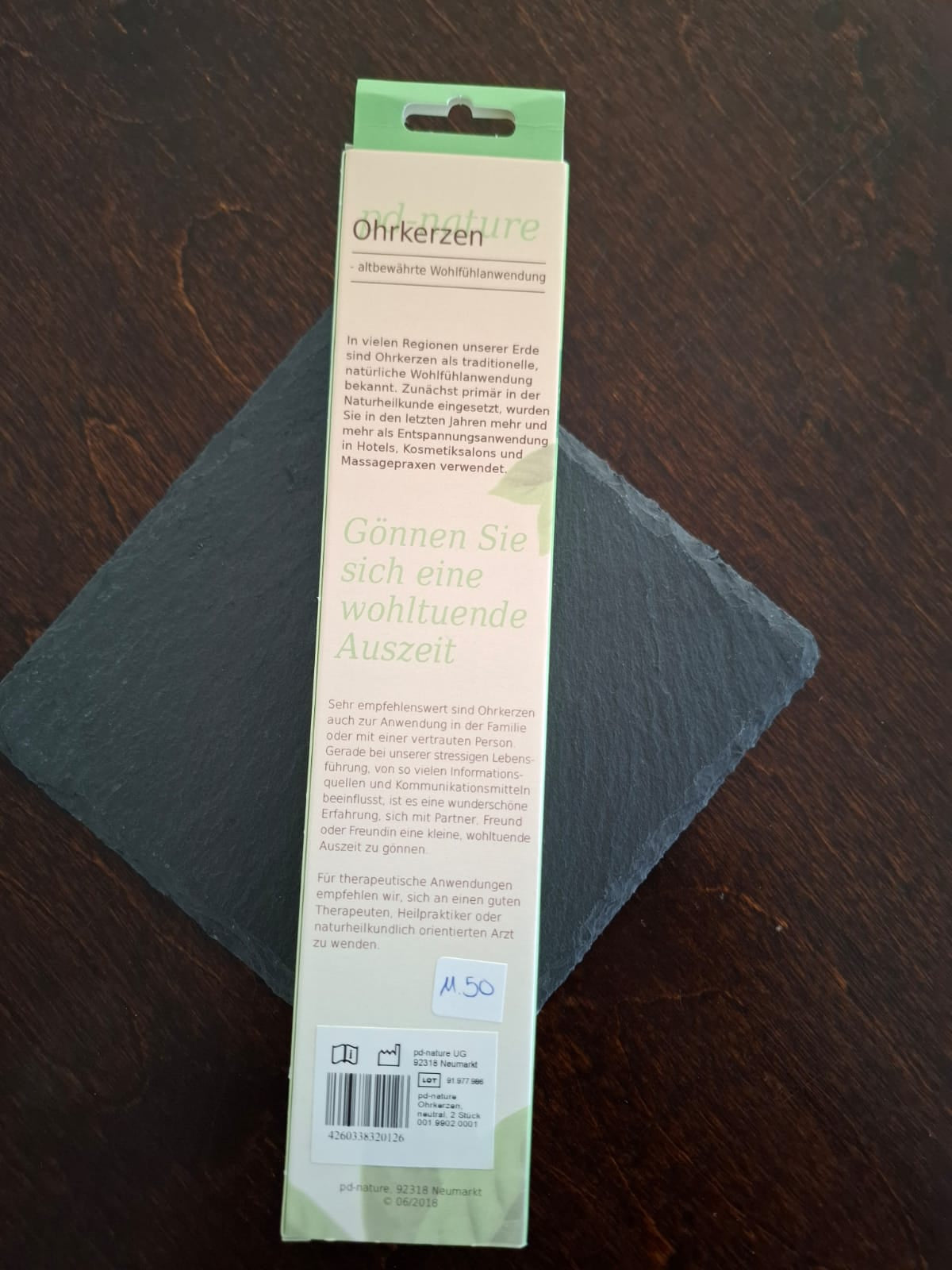Ohrkerzen neutral 1 Paar