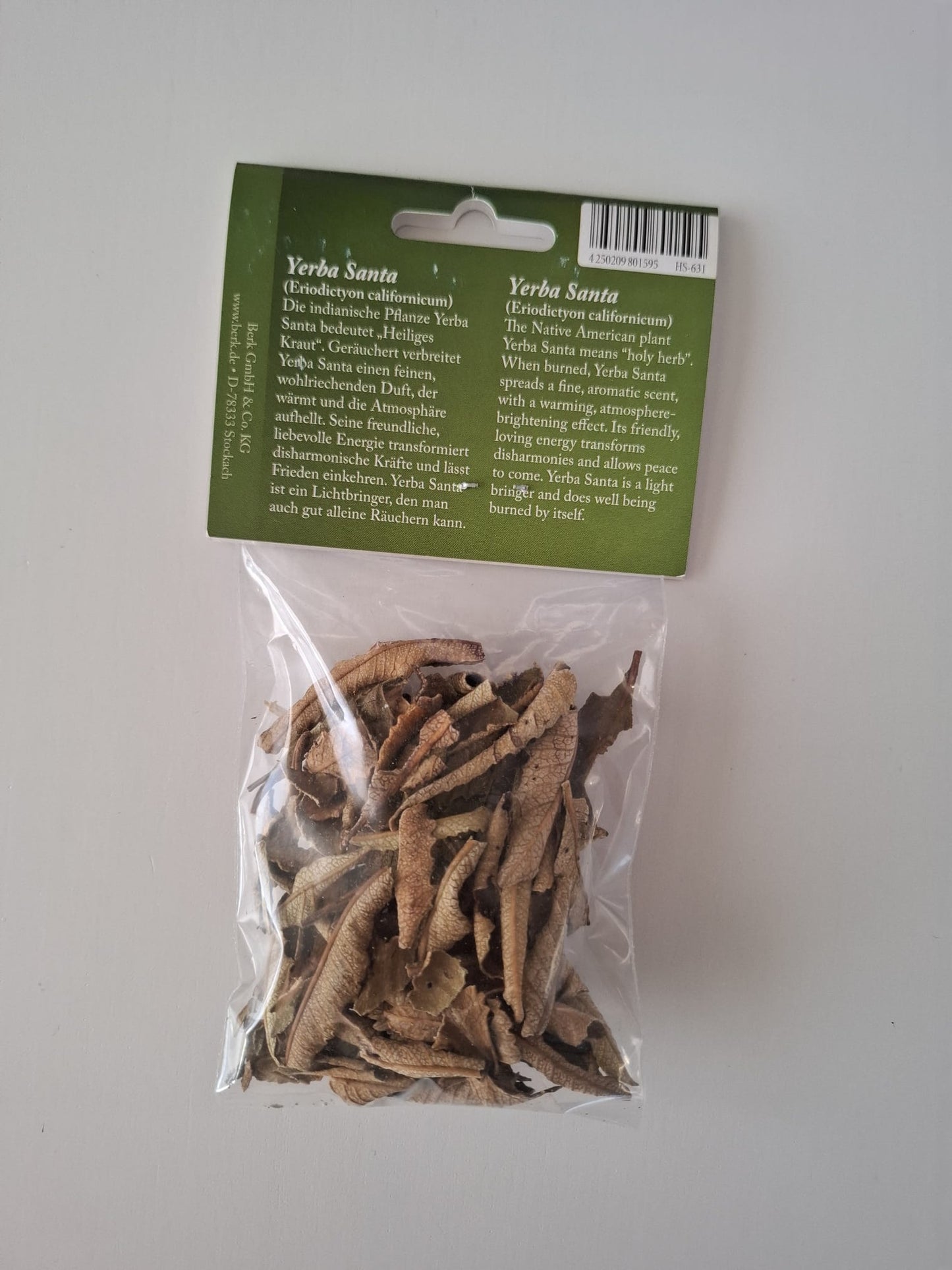 Räucherwerk Yerba Santa 10 g (Reinigung / Trost)