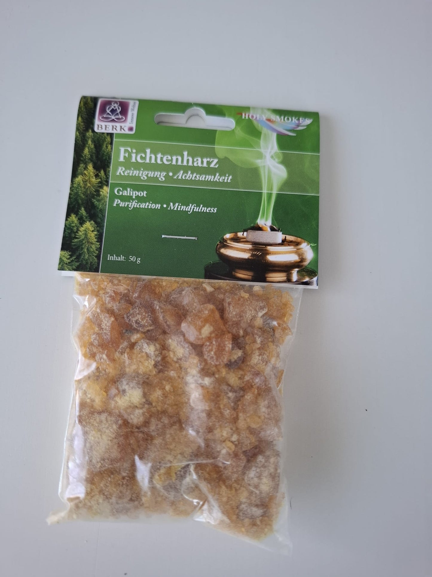 Räucherwerk Fichtenharz 50 g (Reinigung / Achtsamkeit)