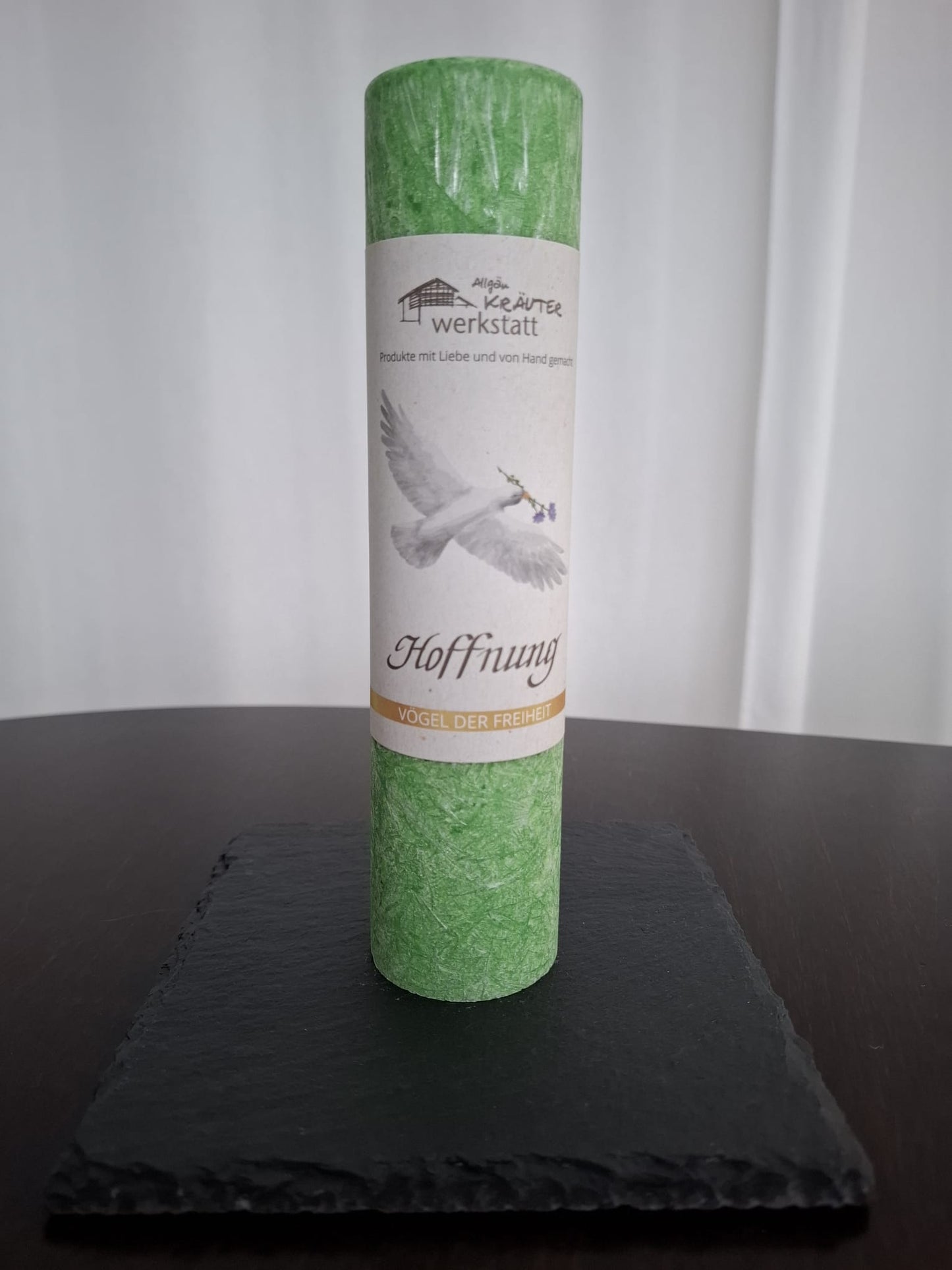 Allgäuer Heilkräuter-Kerze Hoffnung