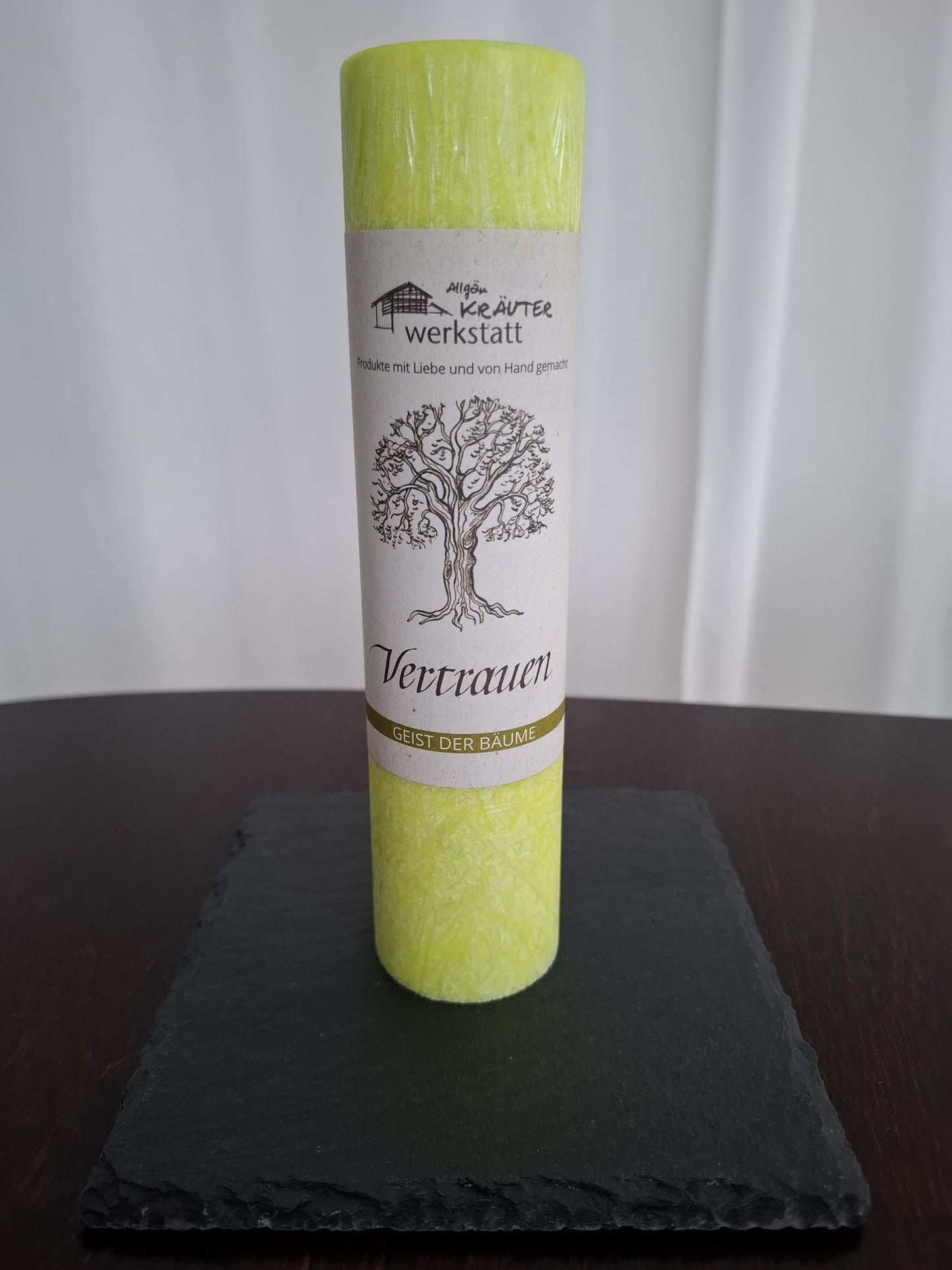 Allgäuer Heilkräuter-Kerze Vertrauen