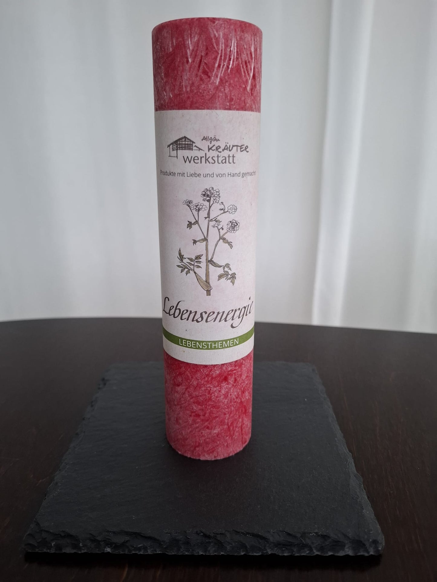 Allgäuer Heilkräuter-Kerze Lebensenergie