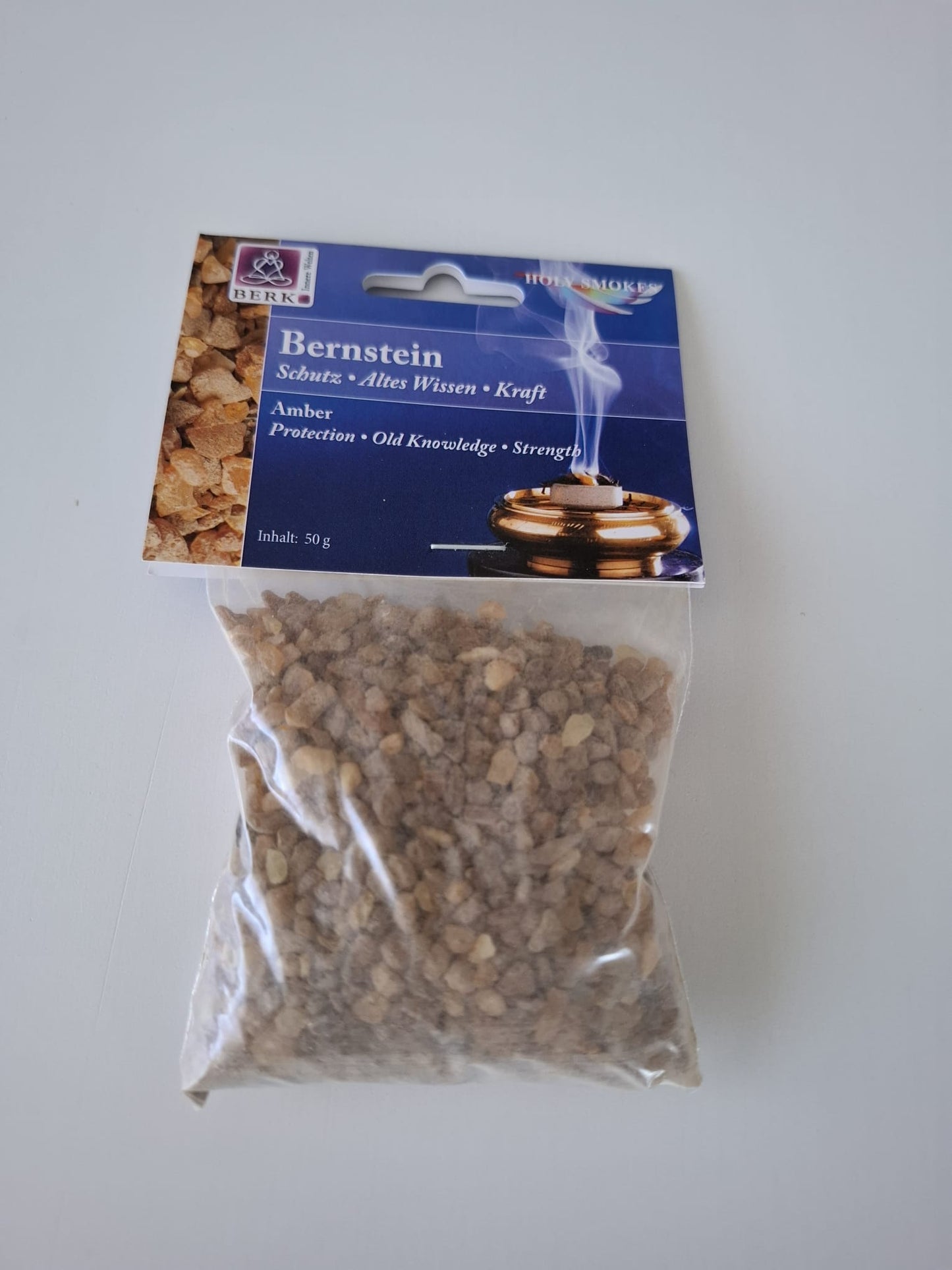Räucherwerk Bernstein 50 g (Schutz / altes Wissen / Kraft)