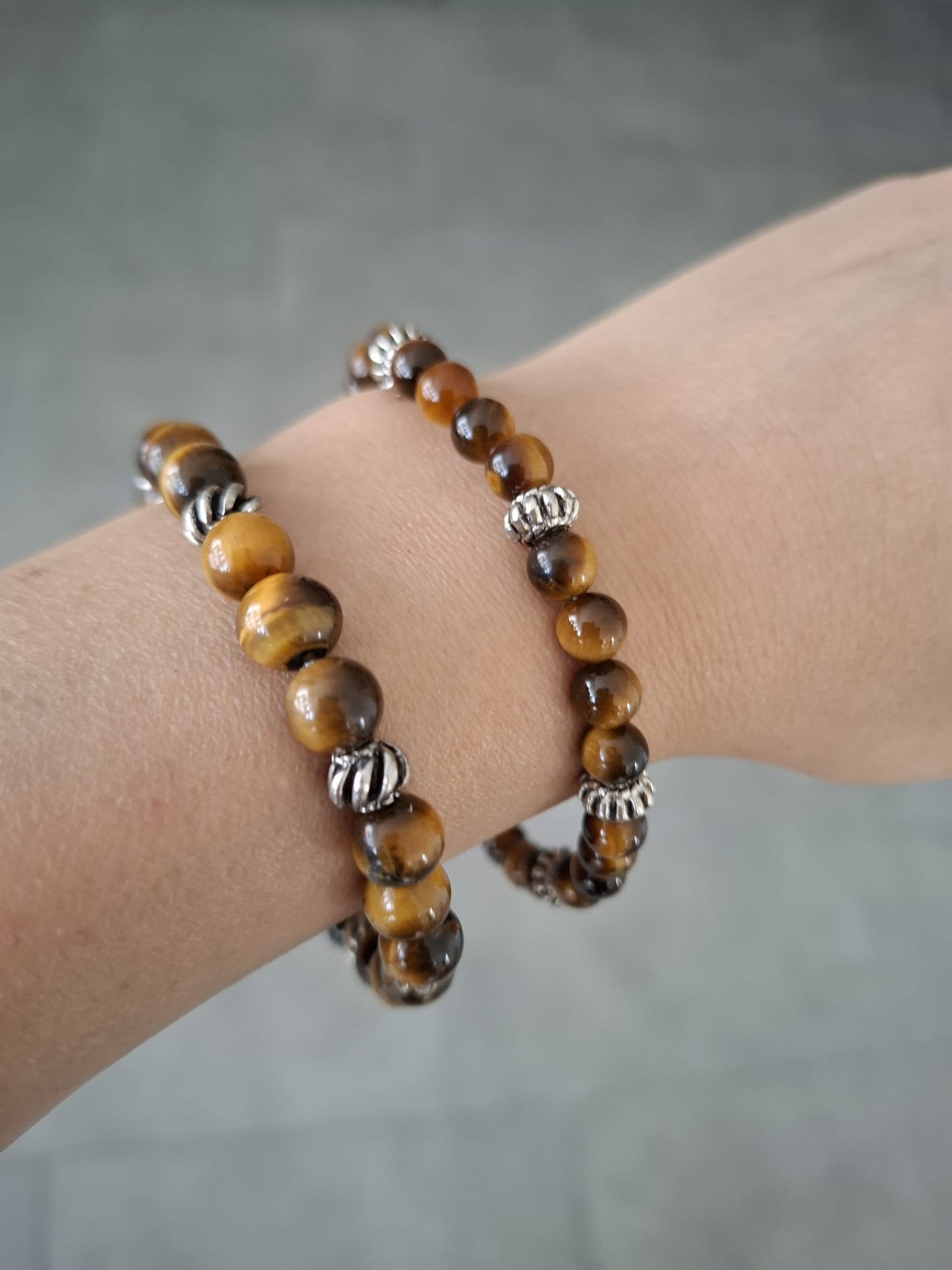 Armkette Tigerauge 6mm