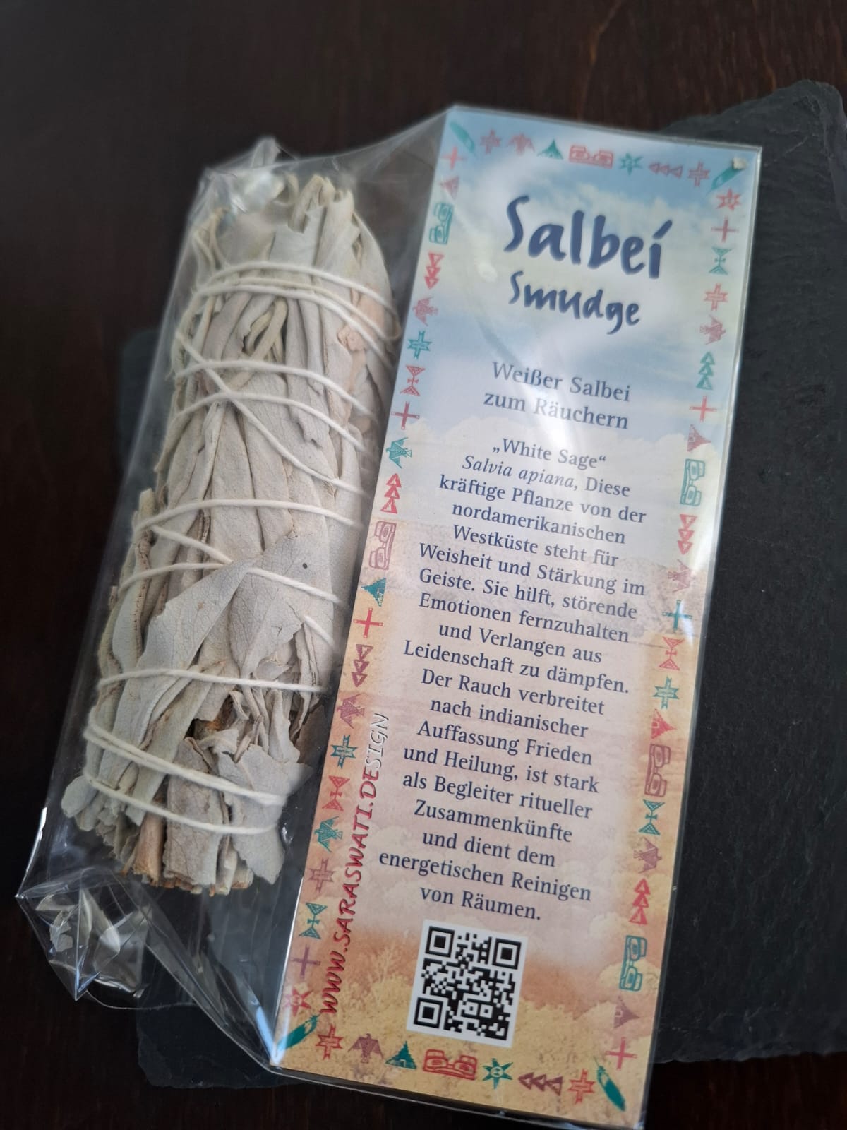 Räucherstick Weisser Salbei Smudge 10cm