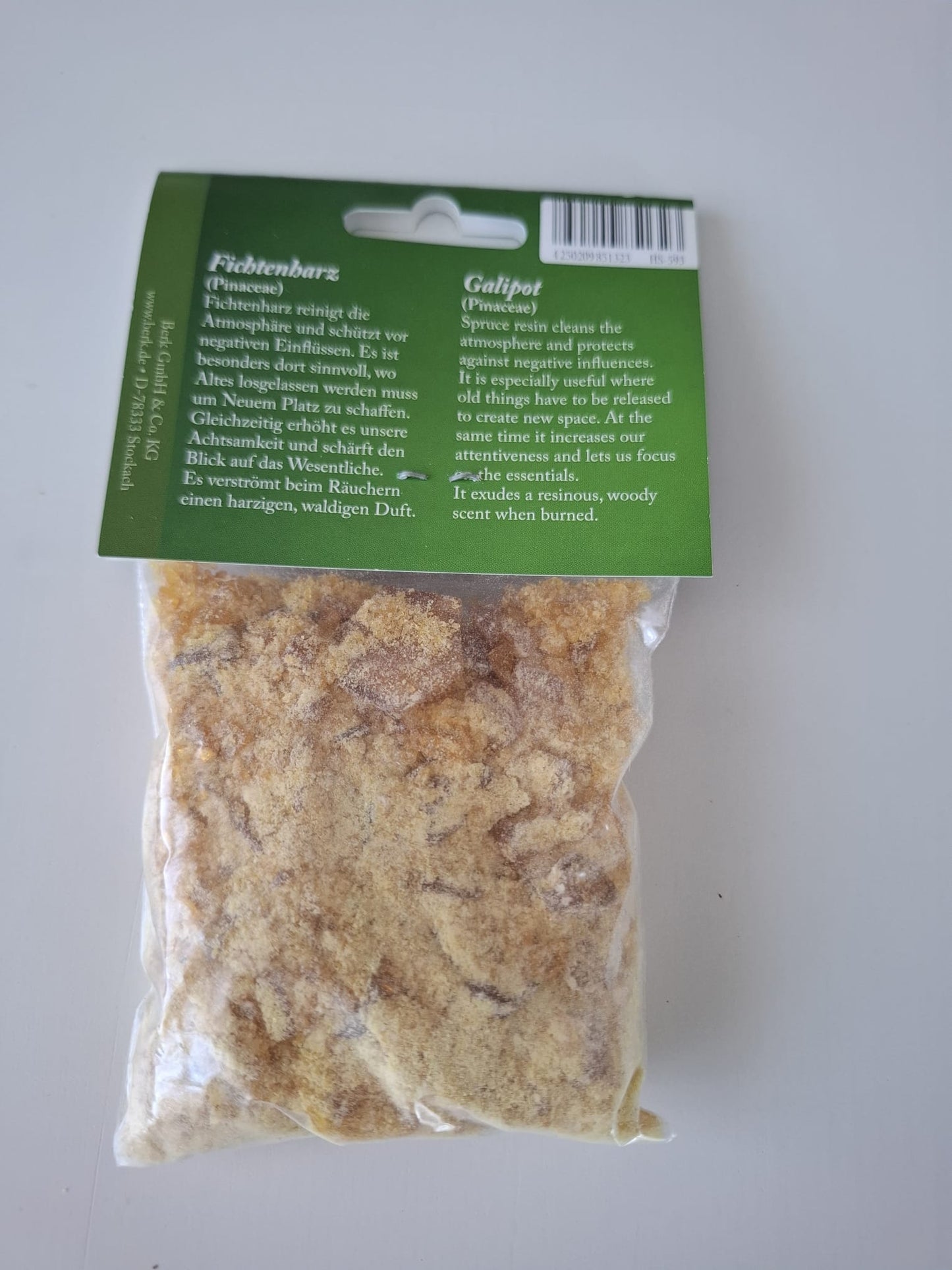 Räucherwerk Fichtenharz 50 g (Reinigung / Achtsamkeit)
