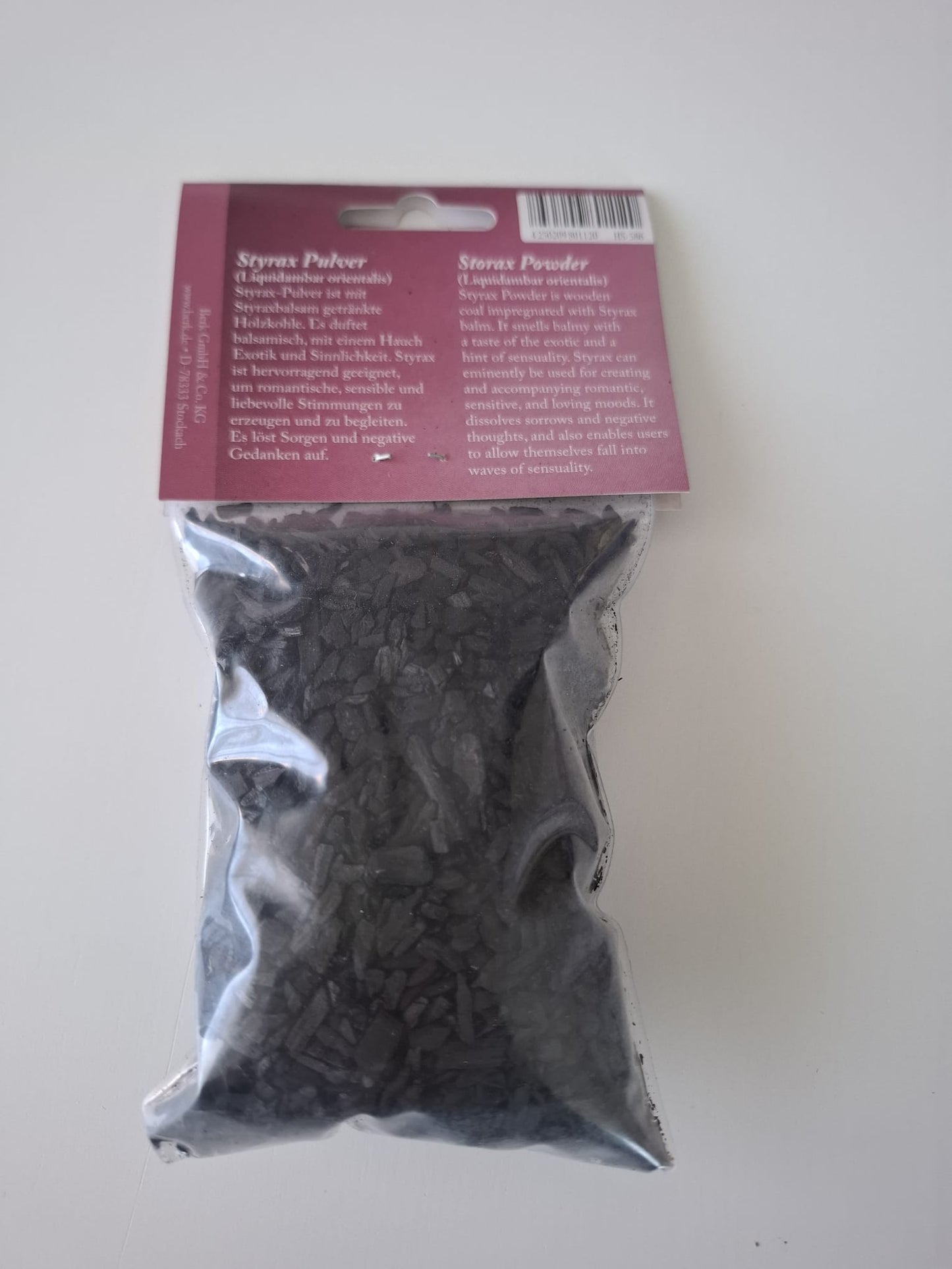 Räucherwerk Styrax 50 g (Liebe / Herzöffnung)