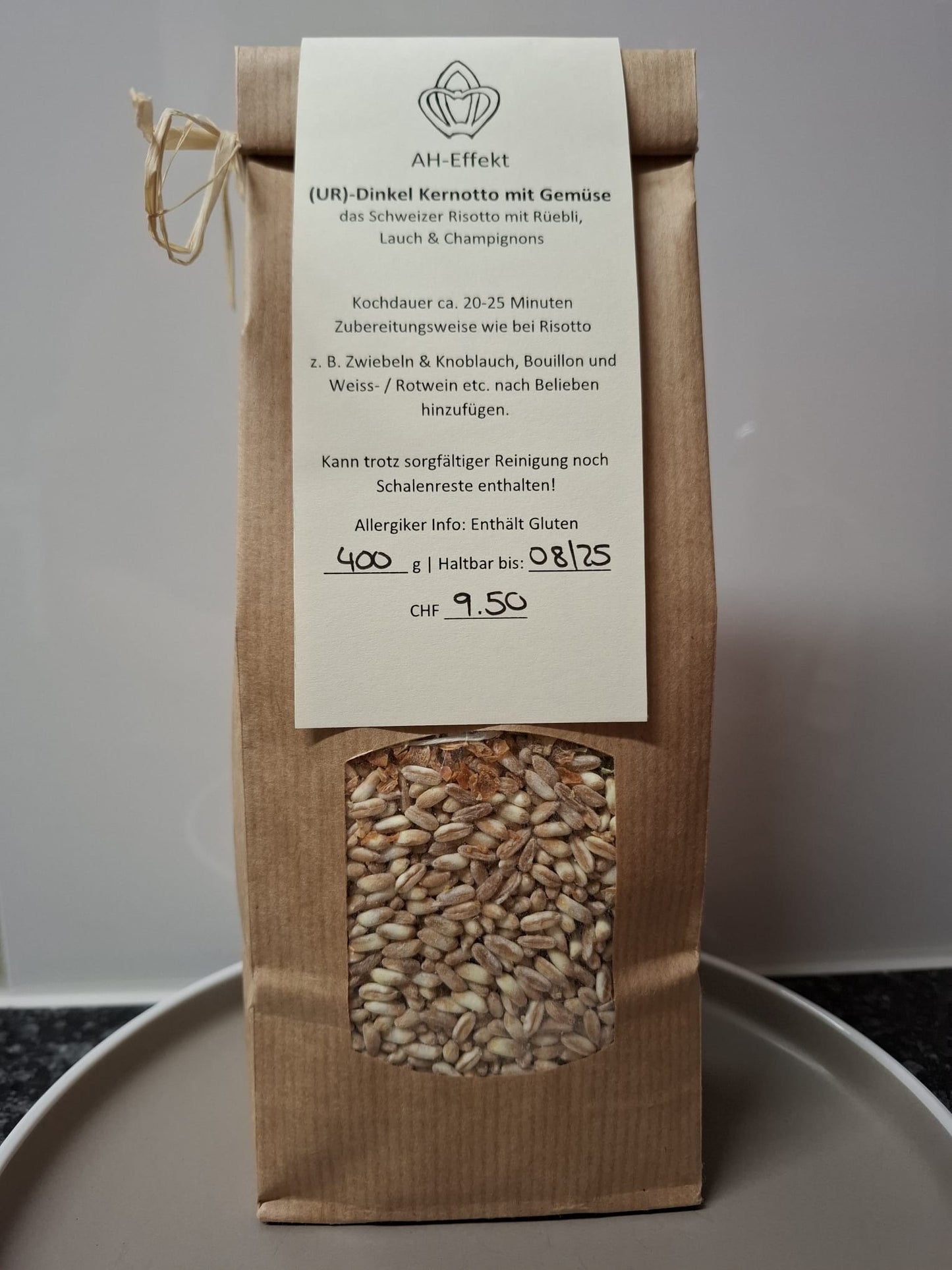 400g Kernotto mit getrocknetem Gemüse
