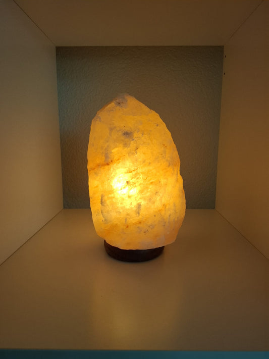 Salzkristall Lampe
