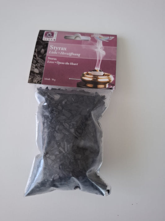 Räucherwerk Styrax 50 g (Liebe / Herzöffnung)
