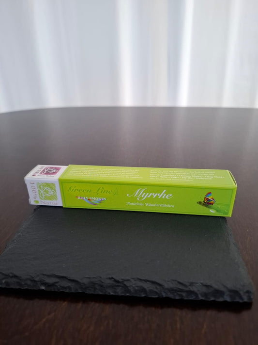 Räucherstäbli "Myrrhe" Green Line von Holy Smokes 10g