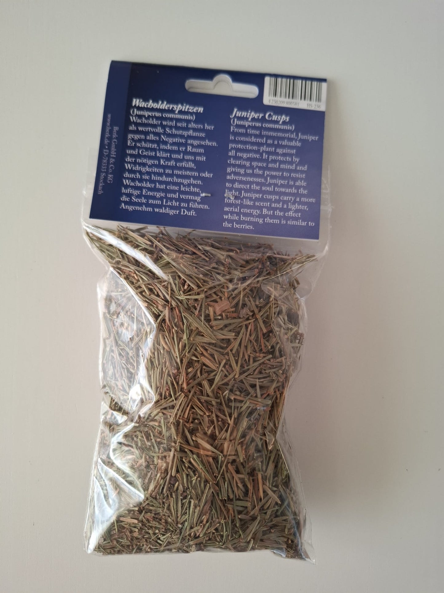 Räucherwerk Wacholderspitzen 50 g (Schutz / Reinigung)