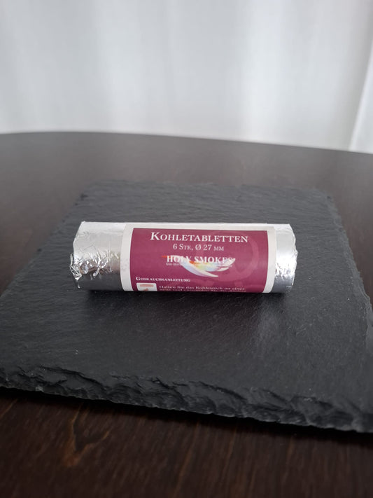 Räucherkohle Kohletabletten 3.3 cm, 1 Rolle