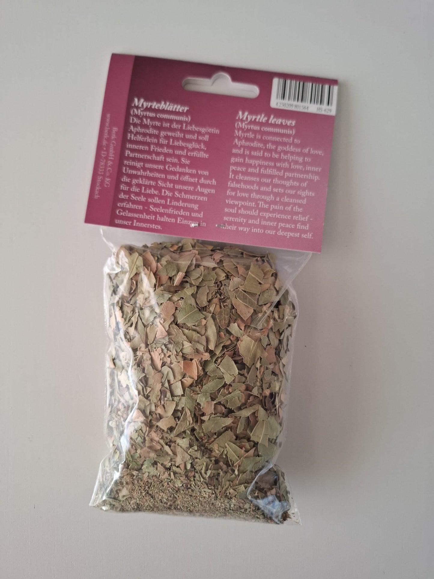 Räucherwerk Myrteblätter 30 g (Liebe / Seelenbalsam)