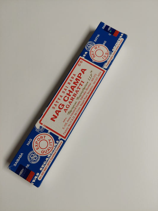 Sai Baba Nag Champa Räucherstäbchen 15 g