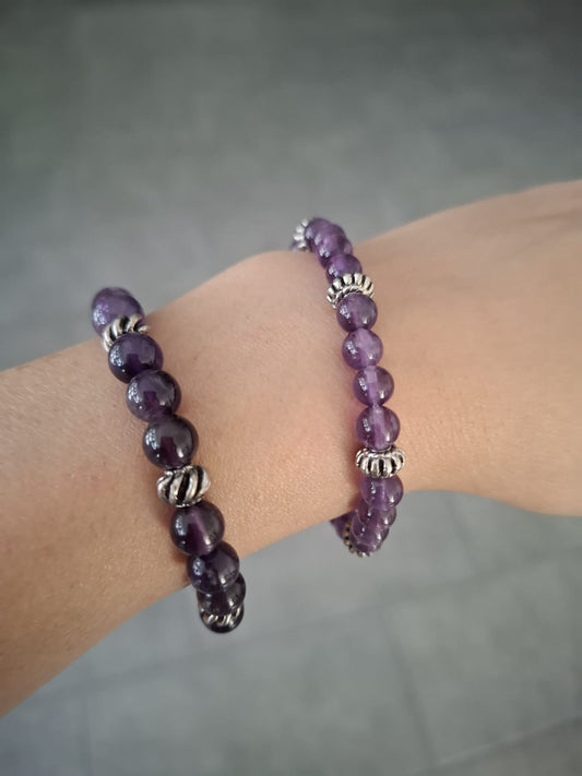 Armkette Amethyst 6 mm