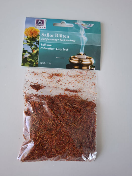 Räucherwerk Saflorblüten 15 g (Entspannung / Seelenwärme)