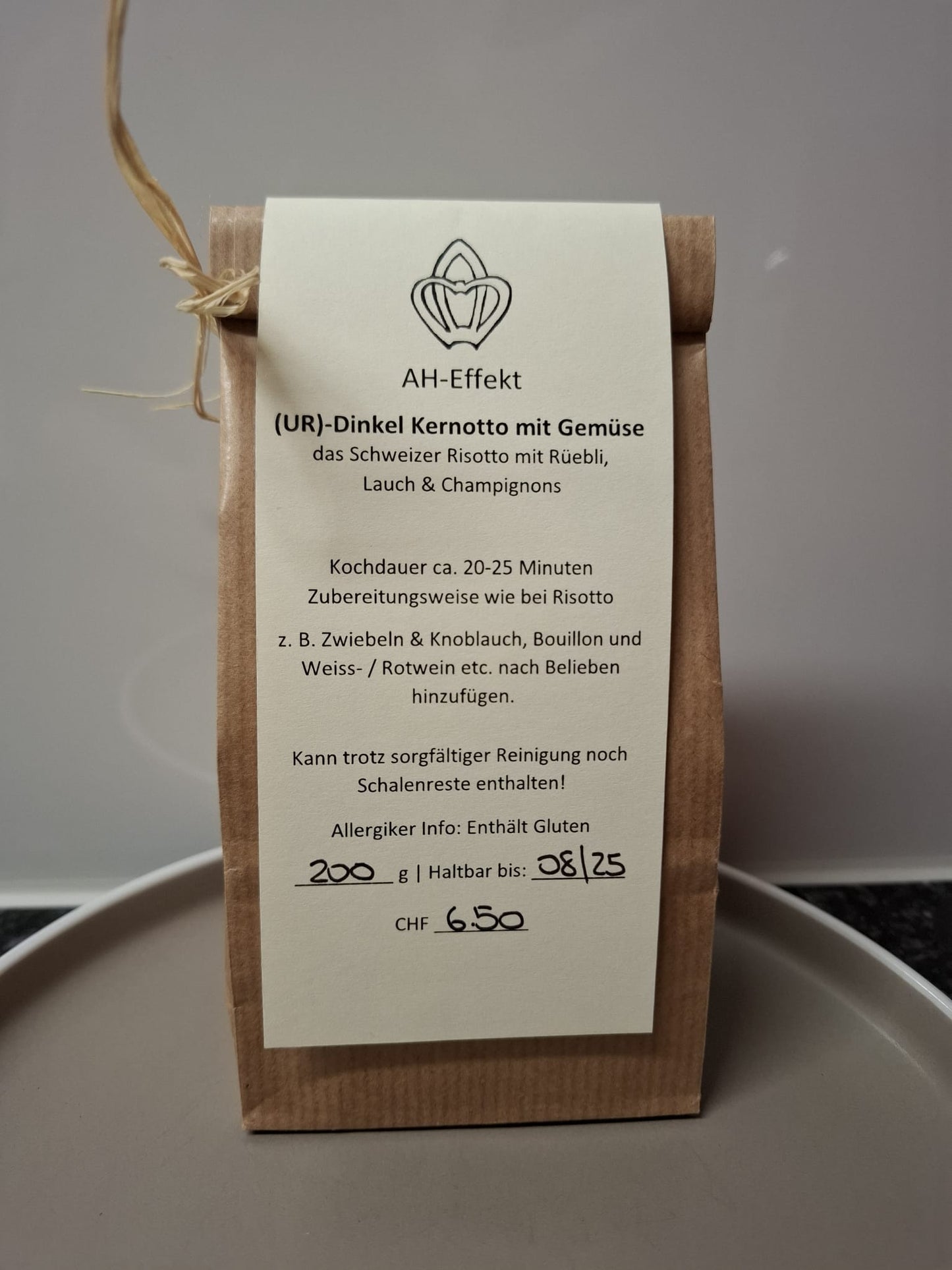 200g Kernotto mit getrocknetem Gemüse