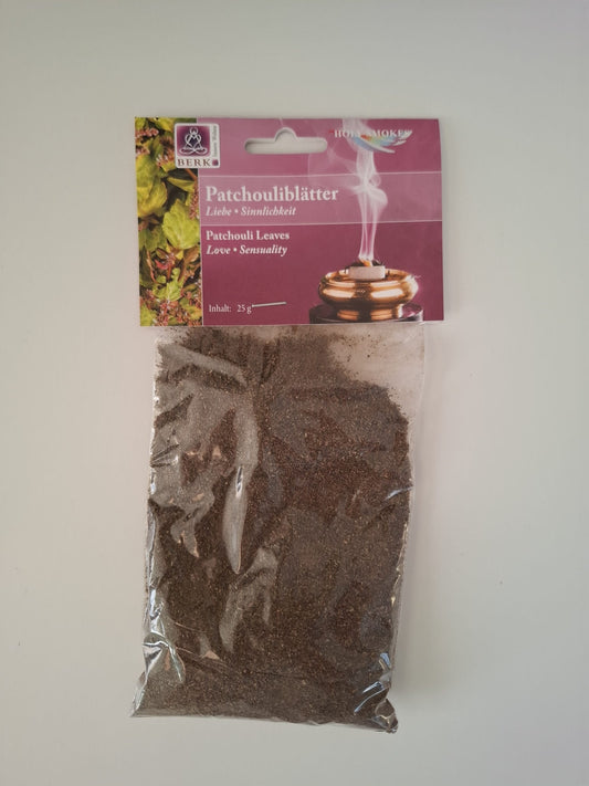 Räucherwerk Patchouliblätter 25 g (Liebe / Sinnlichkeit)