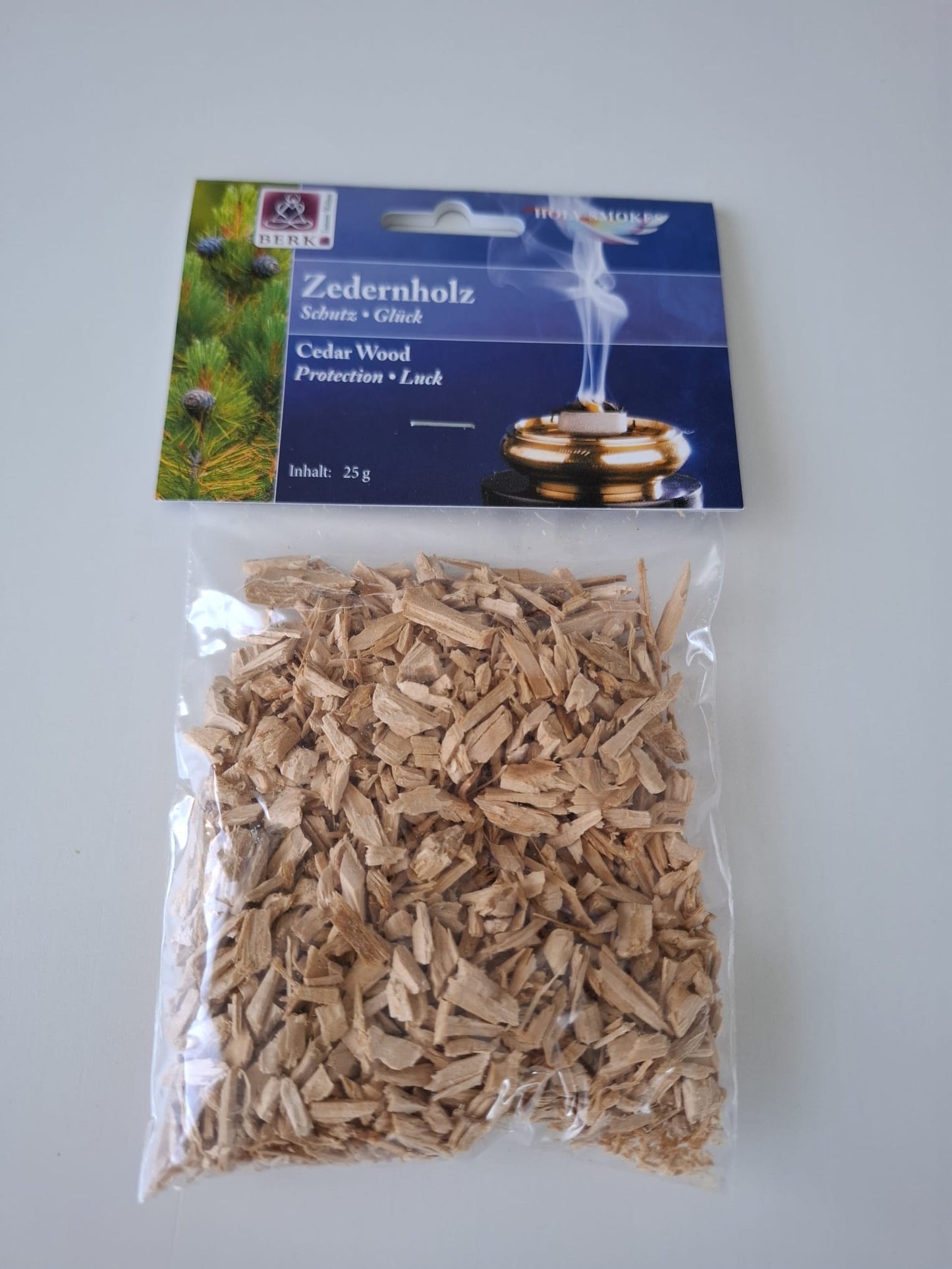 Räucherwerk Zedernholz 25 g (Schutz / Glück)