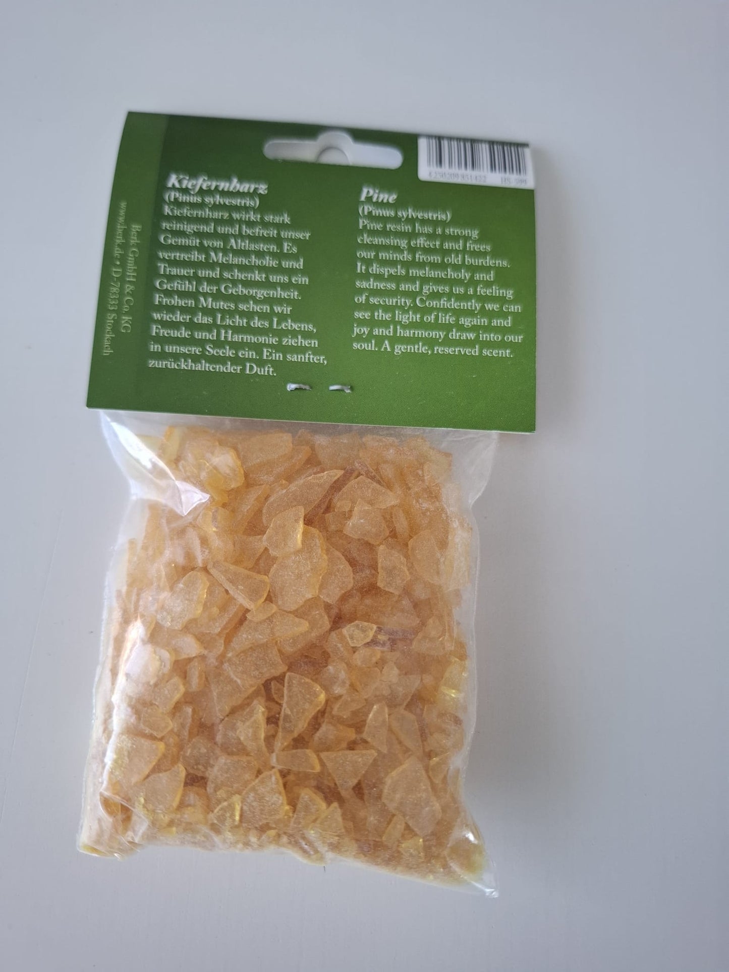 Kiefernharz - Räucherwerk 50g (Reinigung / Freude)