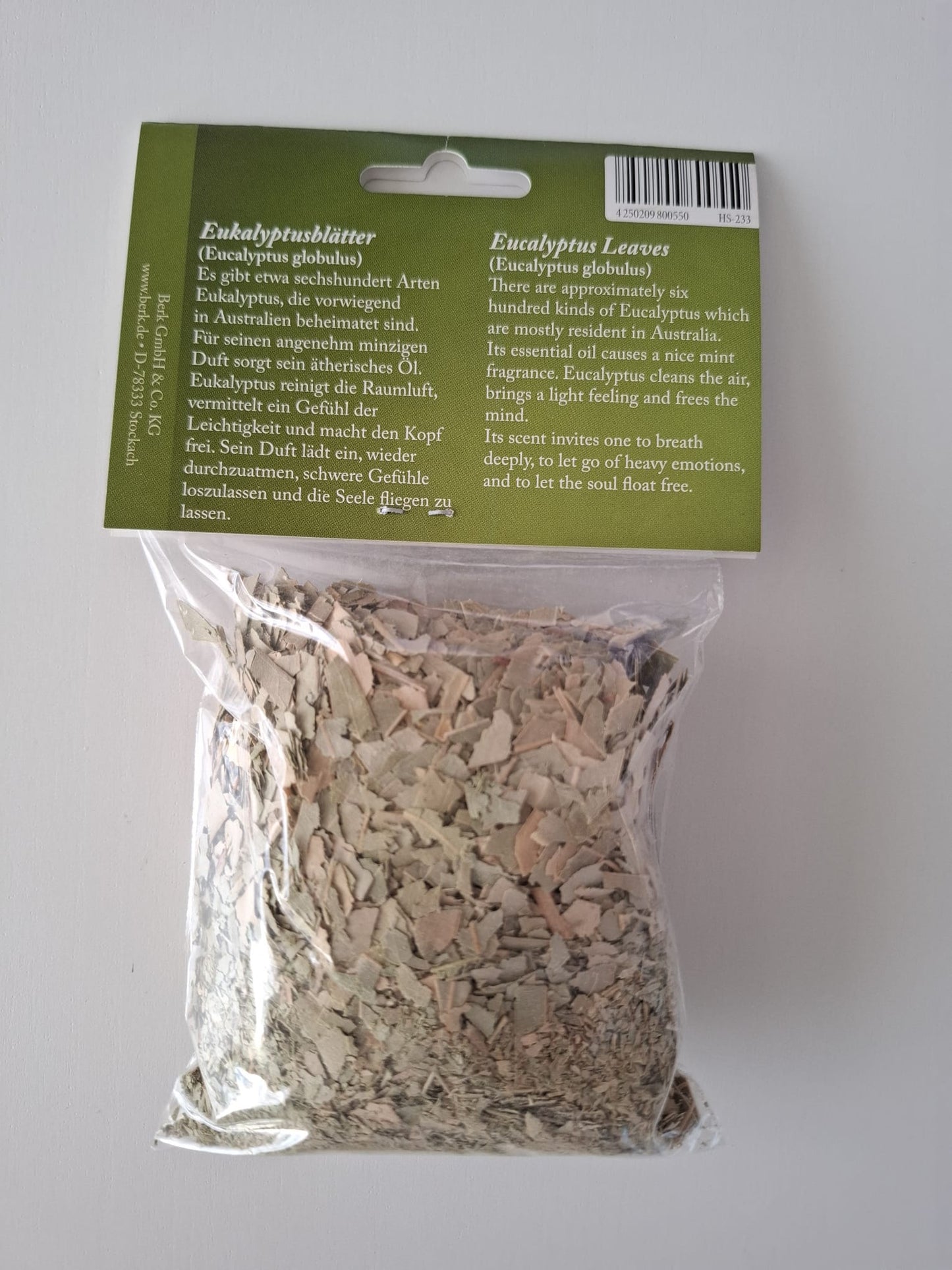 Räucherwerk Eukalyptusblätter 50 g (Reinigung / Leichtigkeit)