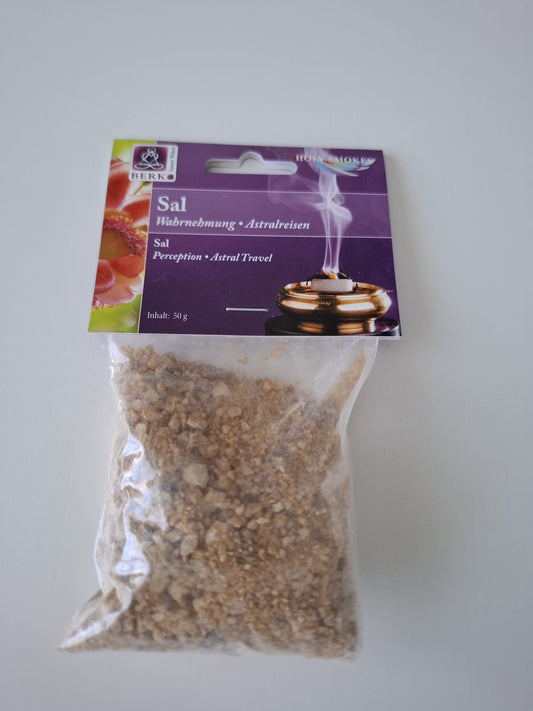 Räucherwerk Sal 50 g (Wahrnehmung / Astralreisen)