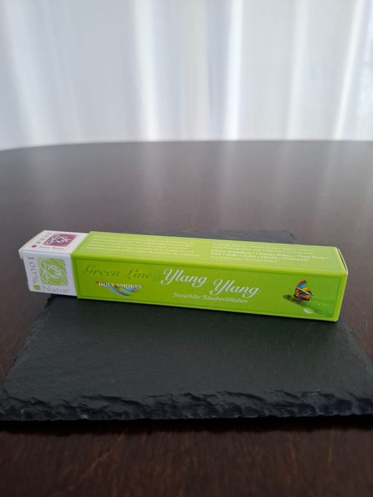 Räucherstäbli "Ylang Ylang" Green Line von Holy Smokes 10g