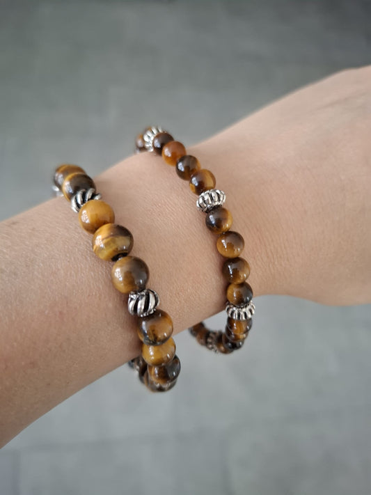Armkette Tigerauge 6mm