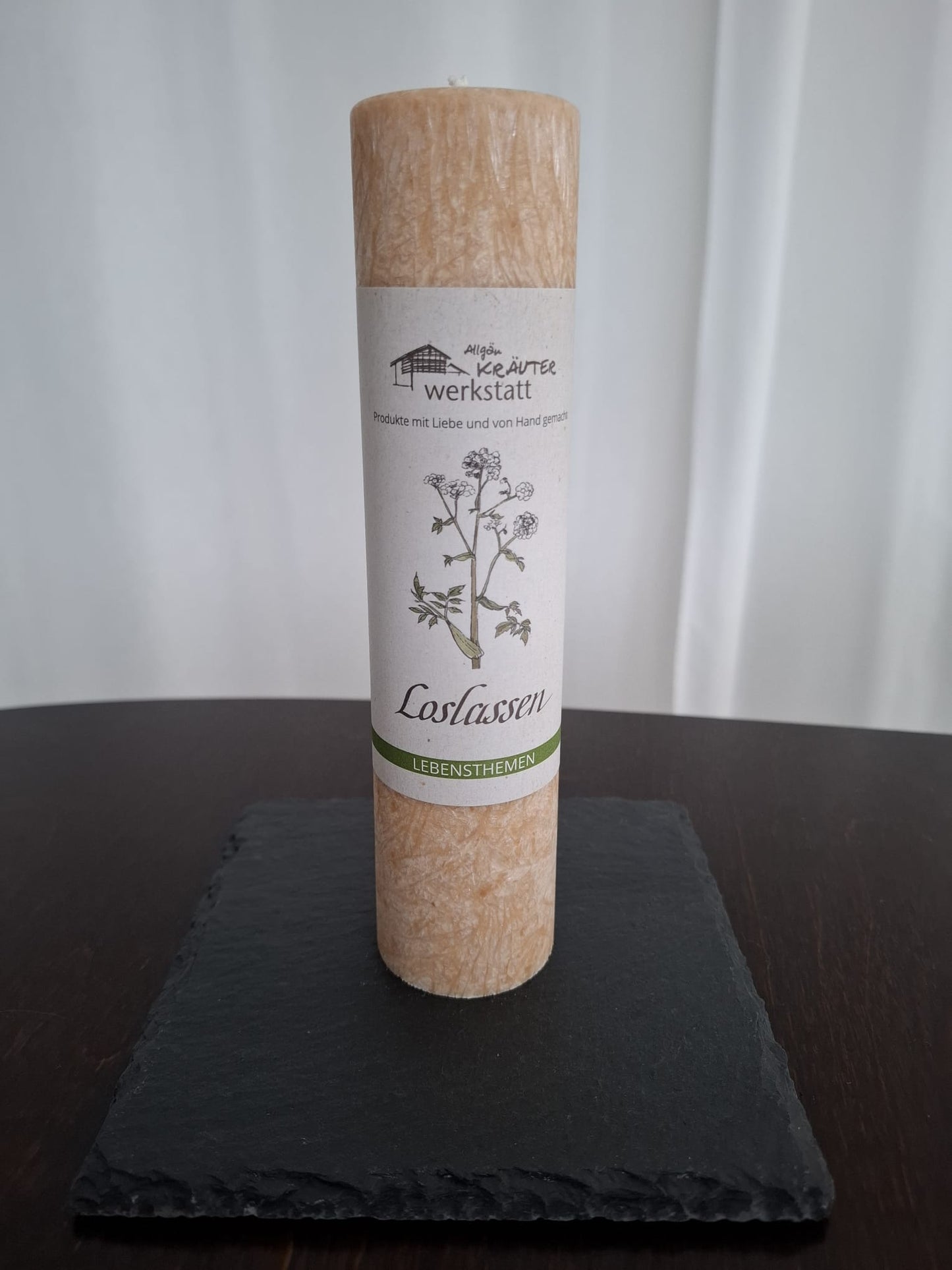 Allgäuer Heilkräuter-Kerze Loslassen