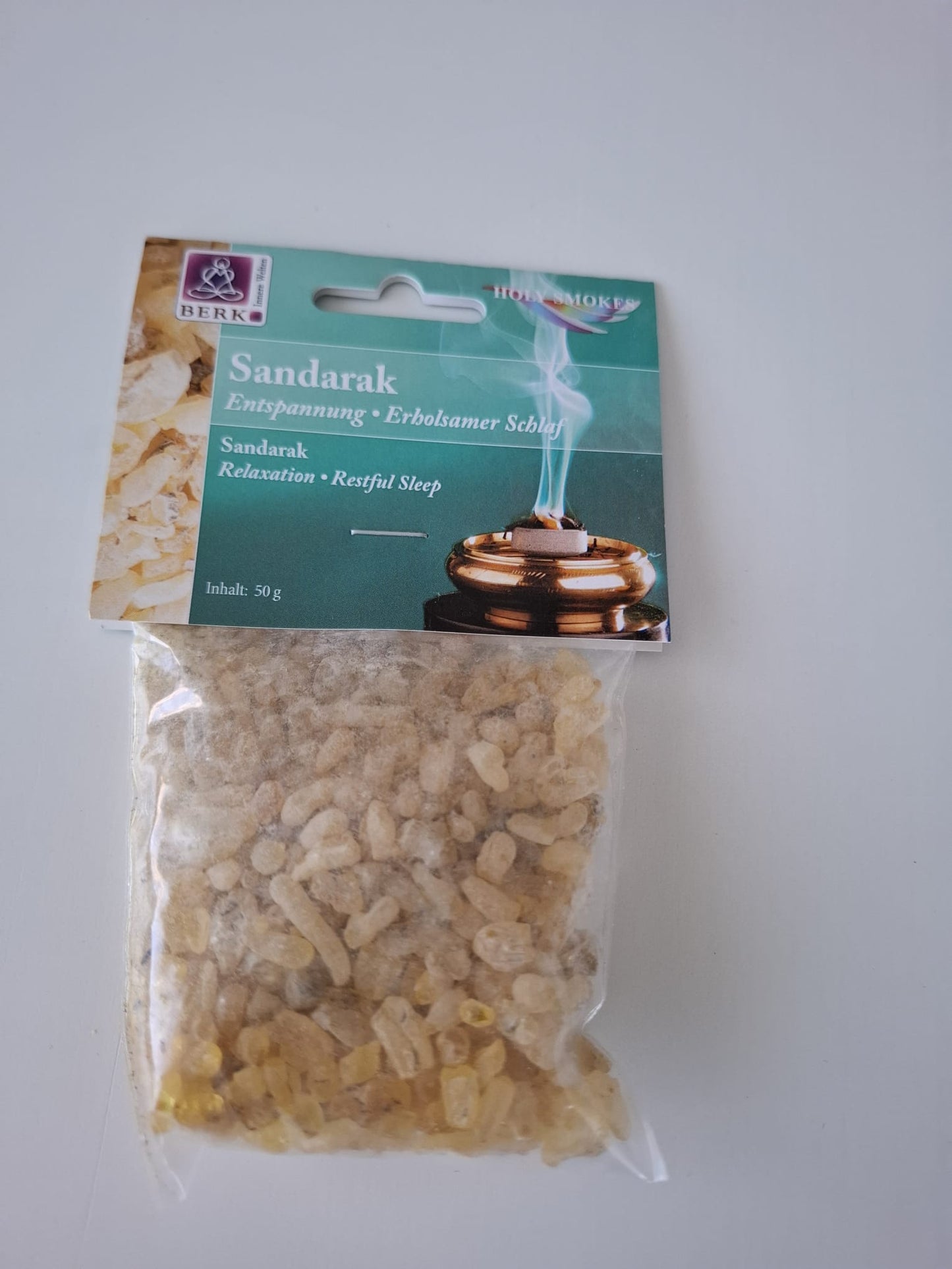 Räucherwerk Sandarak marokkanisch 50 g (Entspannung / erholsamer Schlaf)