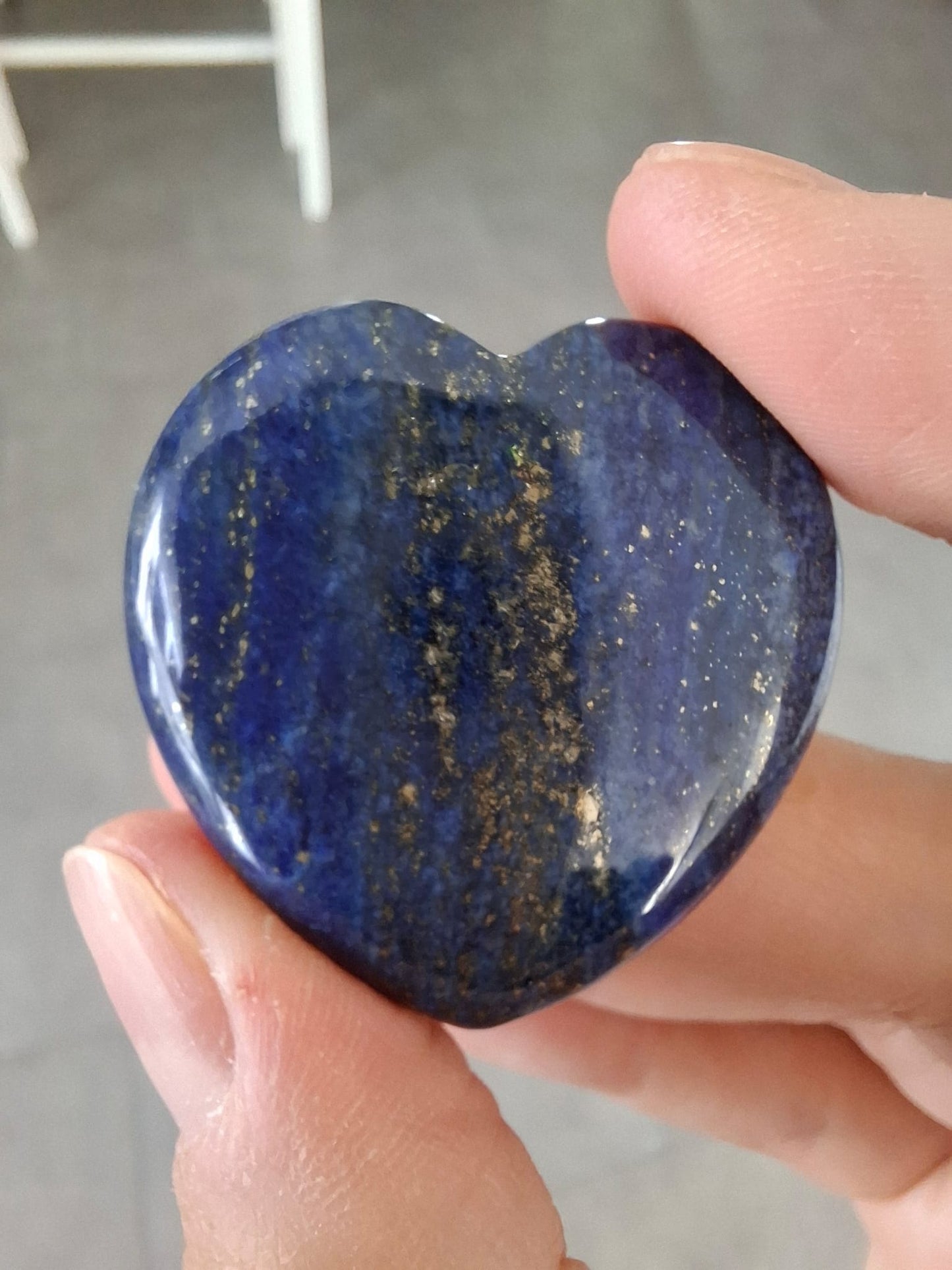Mineralien-Herz 35mm Lapis Lazuli
