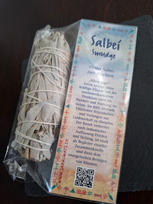 Räucherstick Weisser Salbei Smudge 10cm