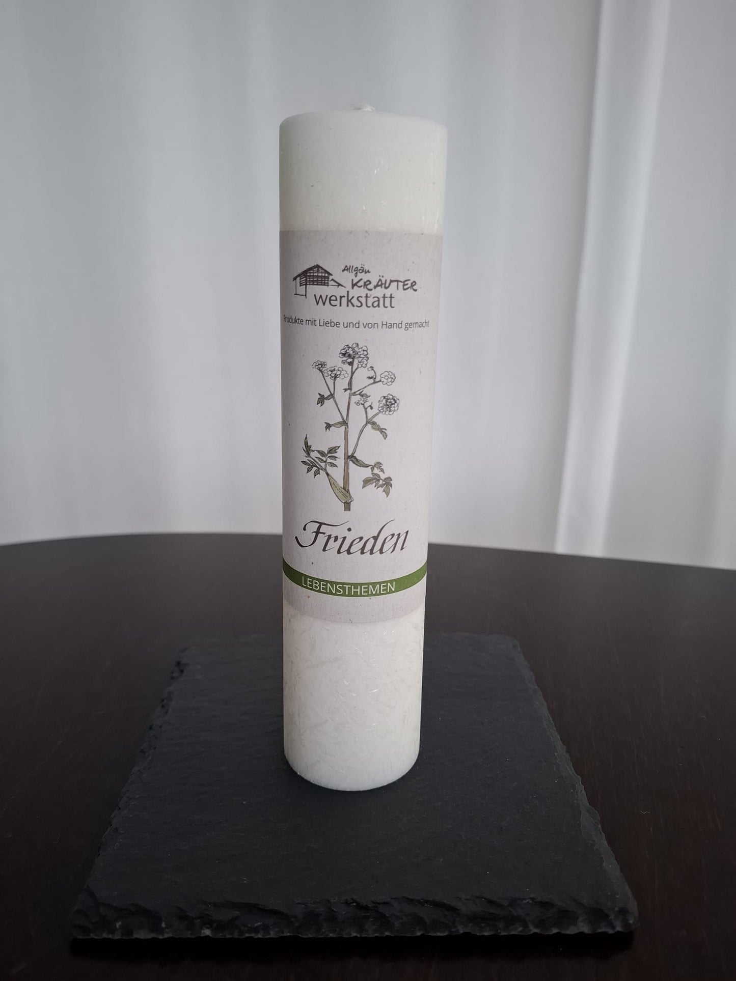 Allgäuer Heilkräuter-Kerze Frieden