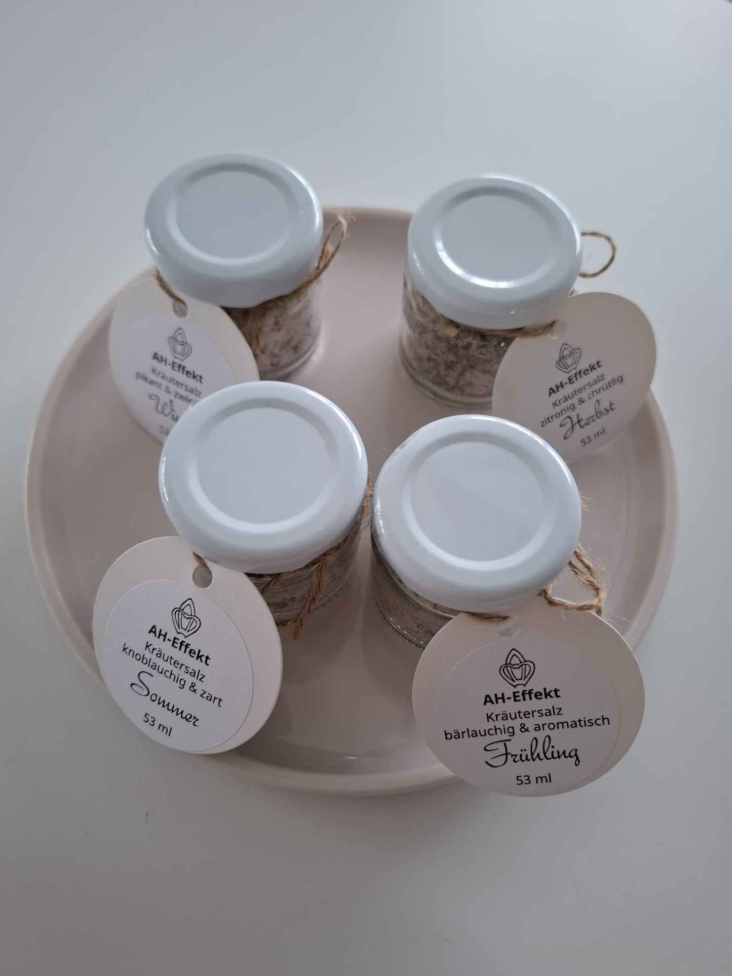 Kräutersalz im 4-er Set (Jahreszeiten)
