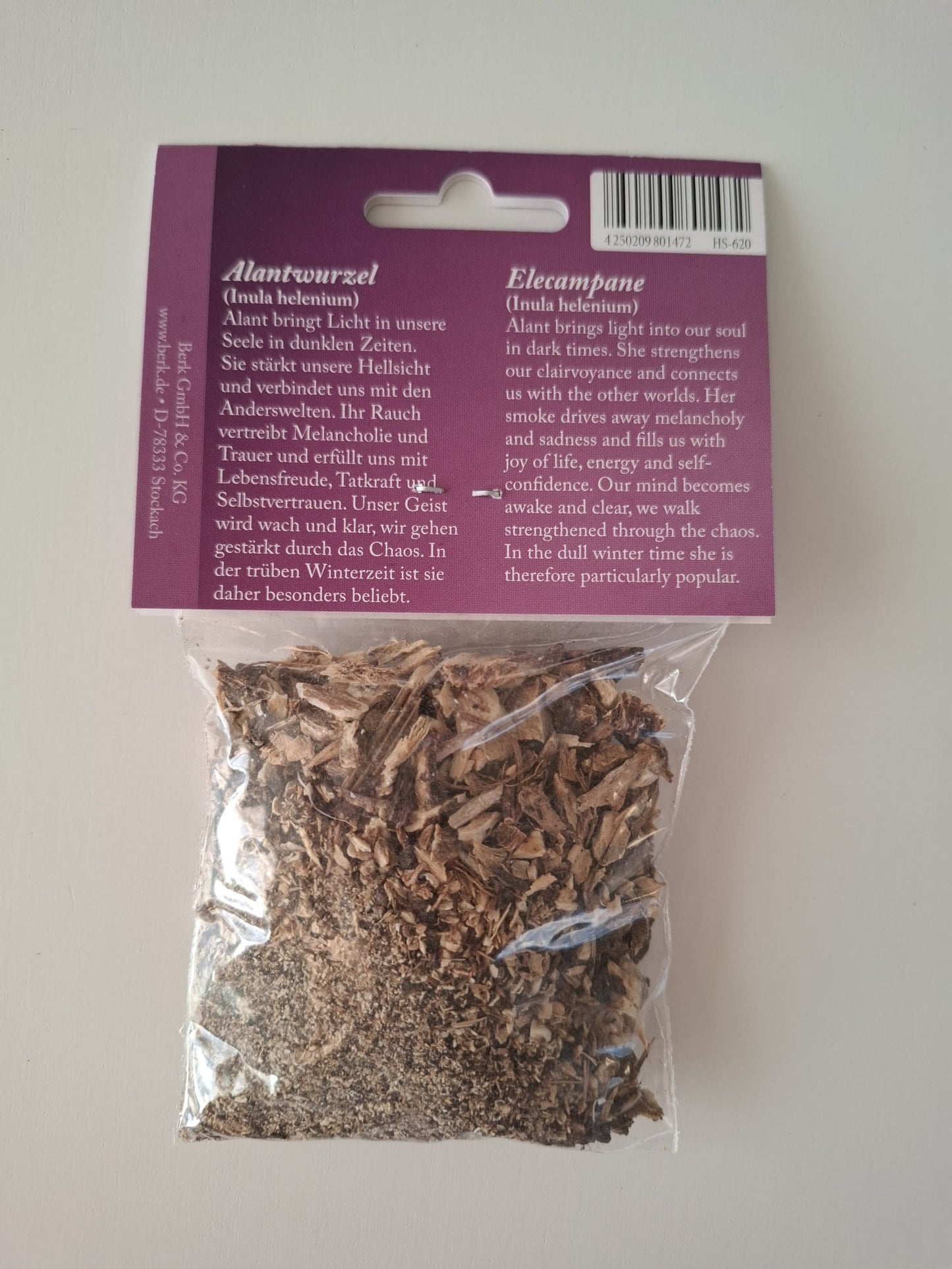 Räucherwerk Alantwurzel 30 g (Wahrnehmung / Innere Freude)