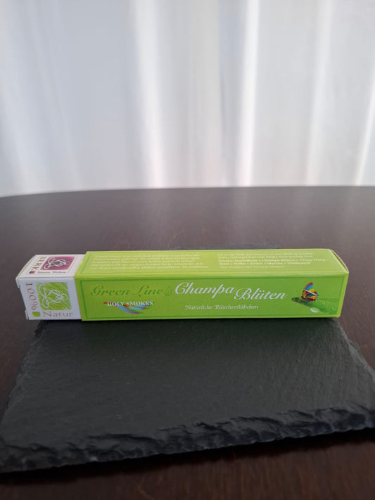 Räucherstäbli "Champa Blüten" Green Line von Holy Smokes 10g