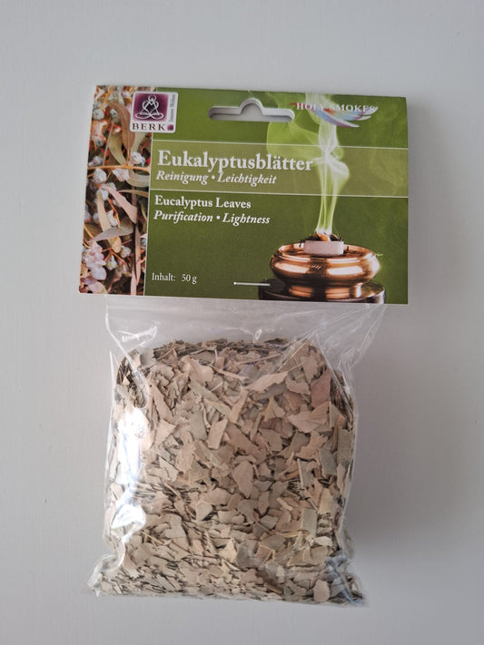 Räucherwerk Eukalyptusblätter 50 g (Reinigung / Leichtigkeit)