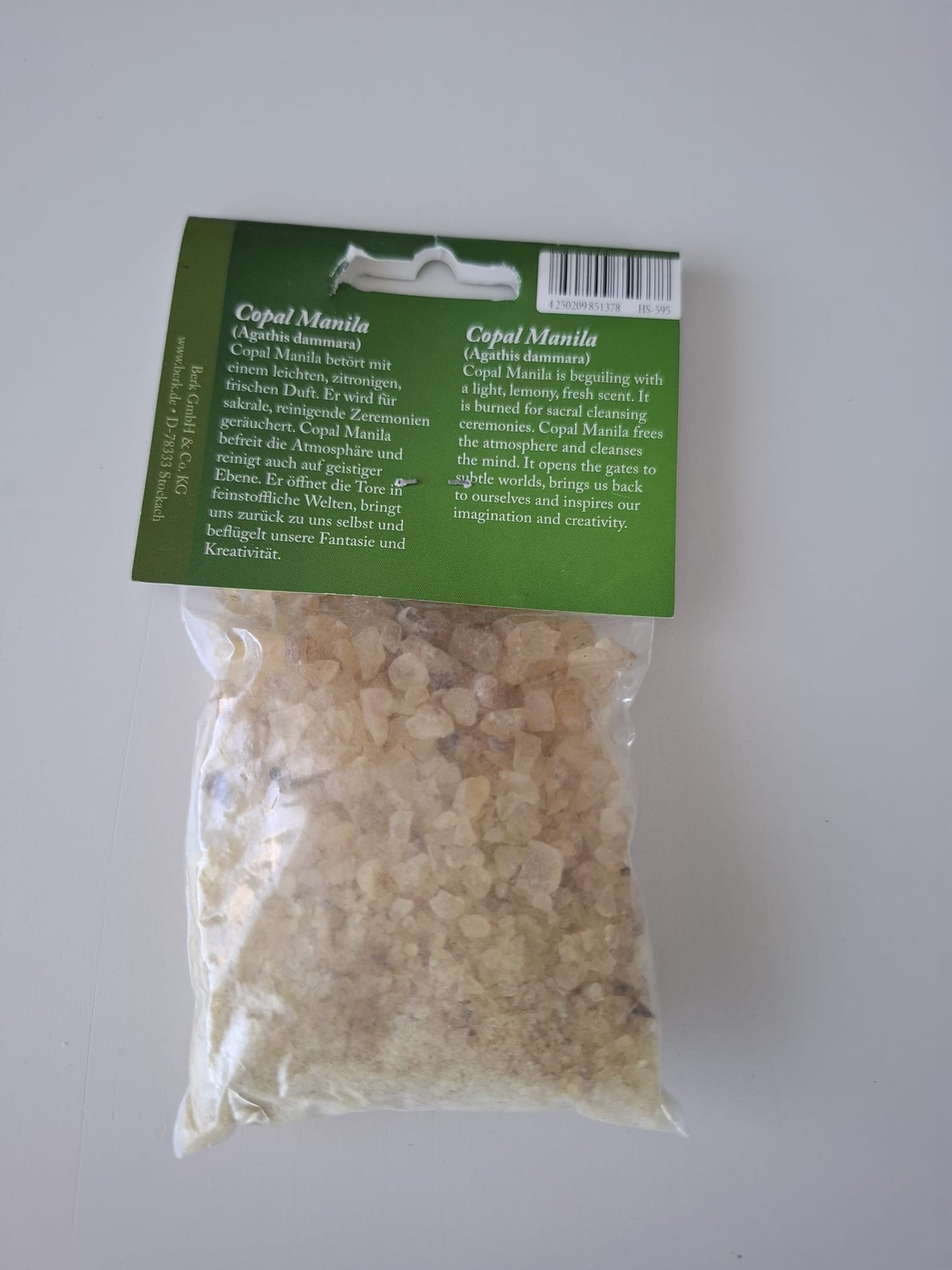 Räucherwerk Copal Manila 50 g (Reinigung / Kreativität)